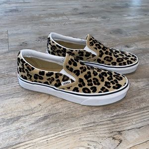 Leopard Print Vans Sneakers